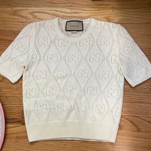 gucci knit top